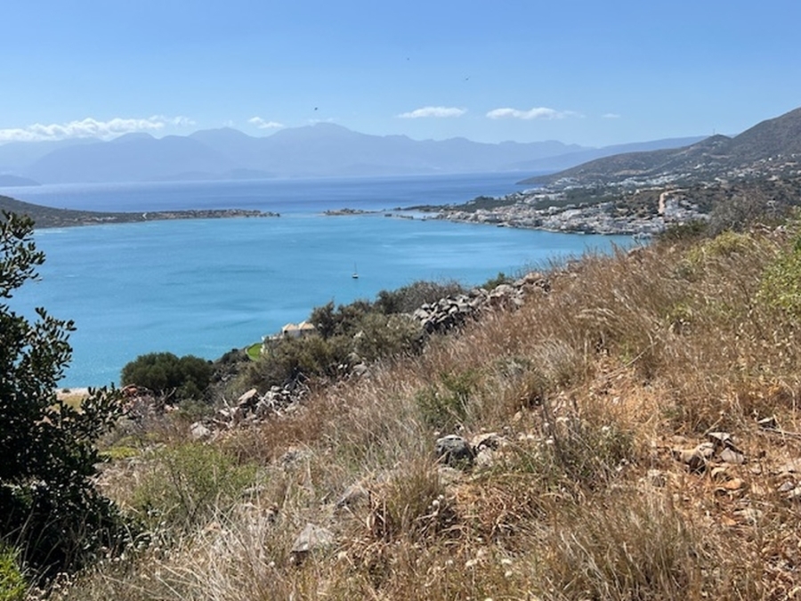  Land plot of 4100 m2  for sale with amazing view to Elounda Bay 